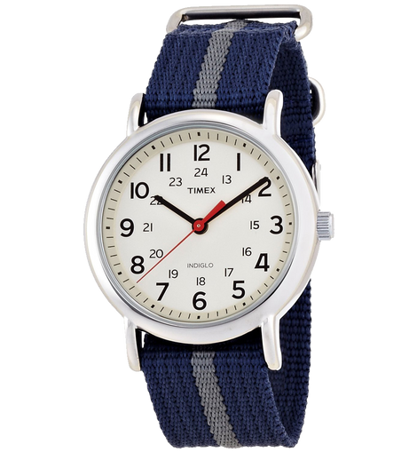 Timex Unisex Weekender Watch With Pattern Band